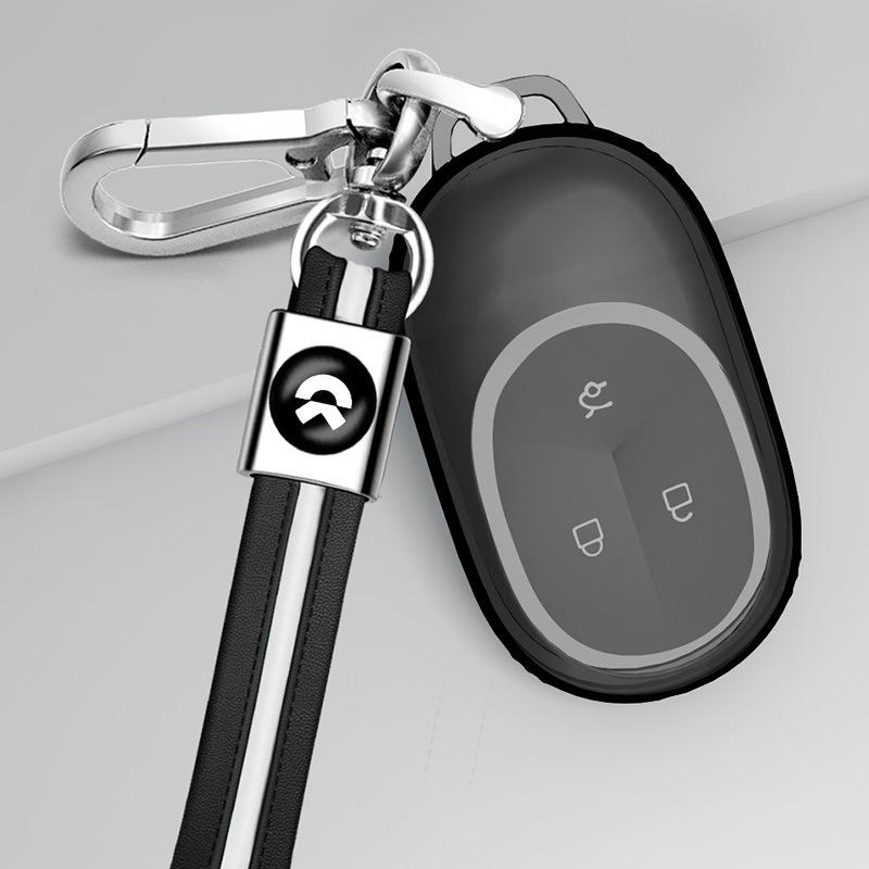 2022 NIO ET7/ES7/ET5 Key Case: Transparent Protective Shell with Buckle