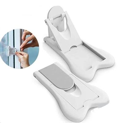 Baby ABS Anti-pinch Safety Door Lock Mobile Window Lock Newborn Finger Protector Sliding Lock Child Safety Lock Protection