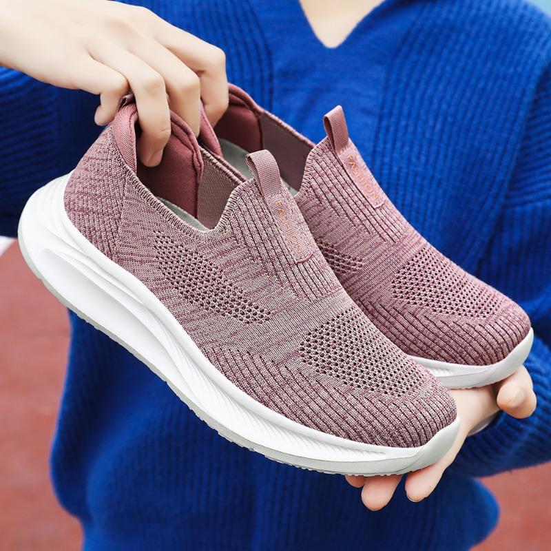 Women's Shoes Summer New Couple Casual Shoes One-pedal Middle-aged Mother Shoes Daily Versatile Single Shoes