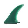 YEPSURF Longboard Fin Single Tab Type 9'' 8" 10" Center Fin Fiberglass (Green, 10.25 Inches)