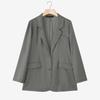 ZANZEA Women Casual Turn Down Collar Loose Long Sleeve Cardigan Tops
