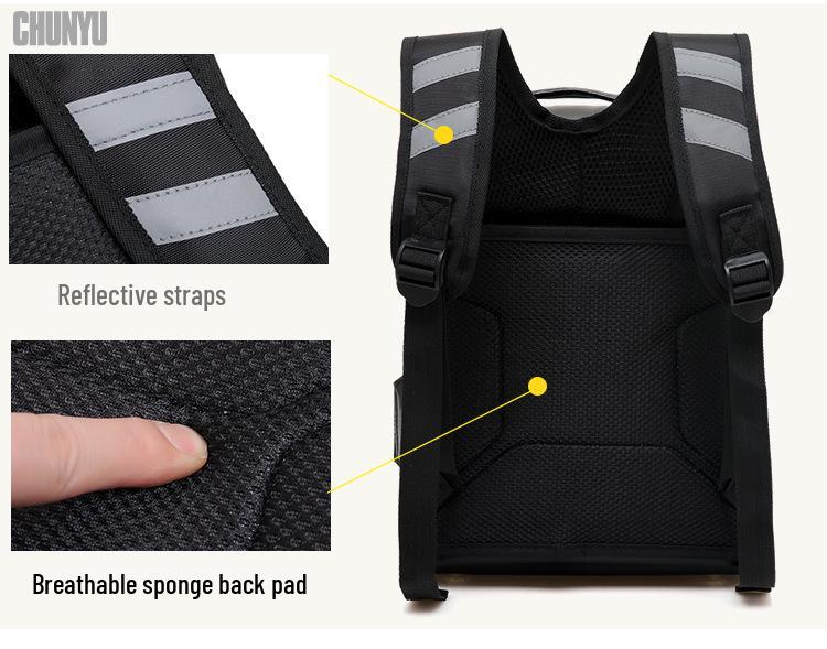 Children's Waterproof Backpack for Grades 1-6 – Japanese Style with Double Shoulder Spine Protection