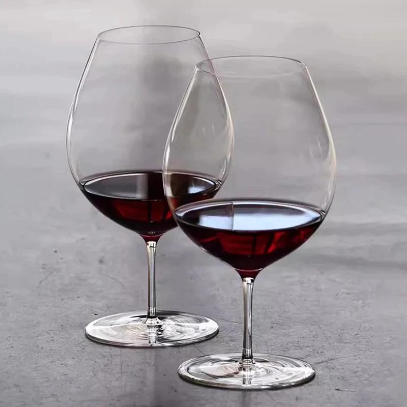 Light Luxury Crystal Cup Red Wine Glass Wine Glass Handmade Extremely Thin Masterly Goblet Party Wine Glasses Drinking Glasses