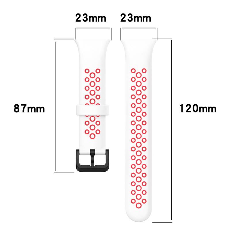 Vodotěsný řemínek na hodinky Měkký silikonový náhradní náramek Kompatibilní pro náramek Mi Band 7 Pro