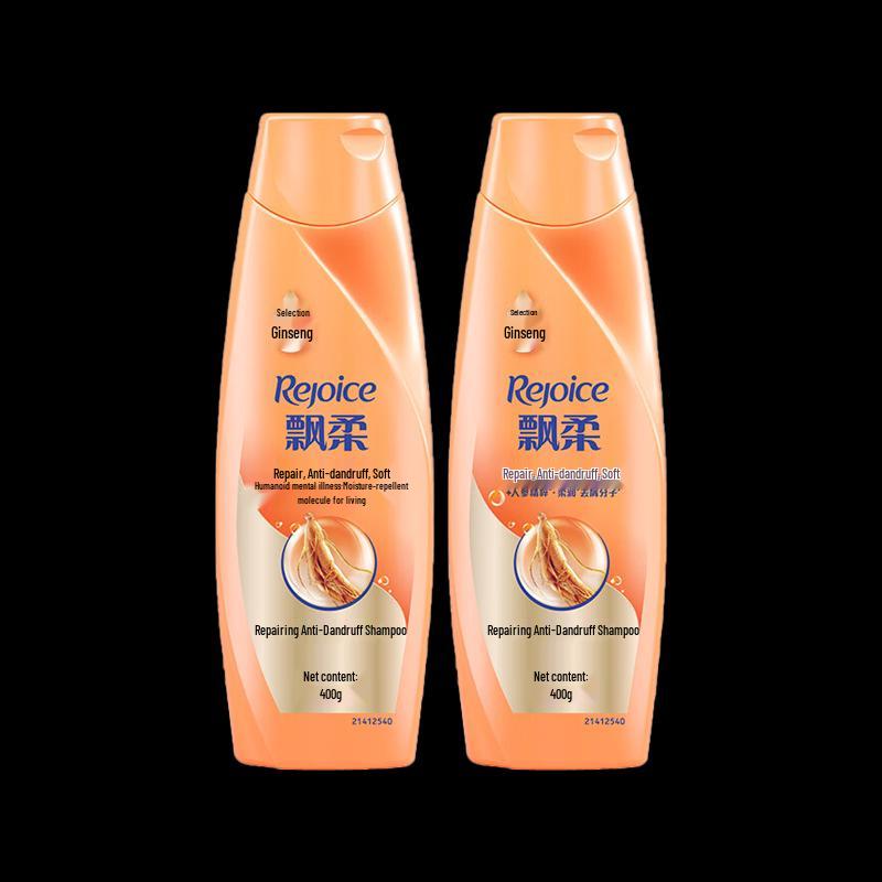 Rejoice Ginseng Repair & Anti-Dandruff Shampoo (2x400g)