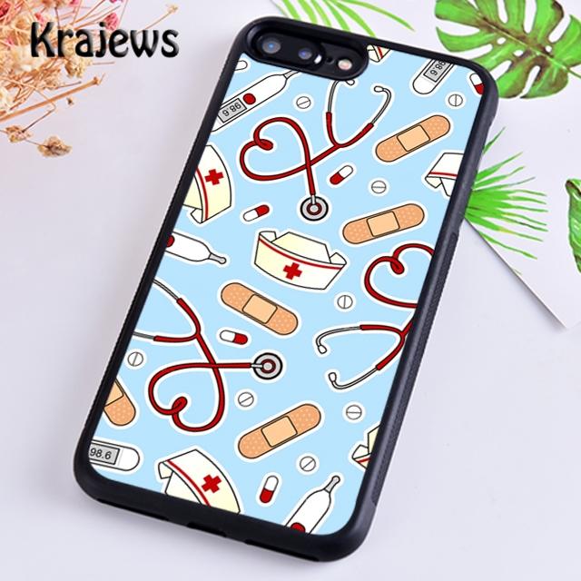 Krajews Medicine Health Heart new Nurse Medical Phone Case Cover For iPhone 17 Air 16 15 14 plus 11 12 13 pro max