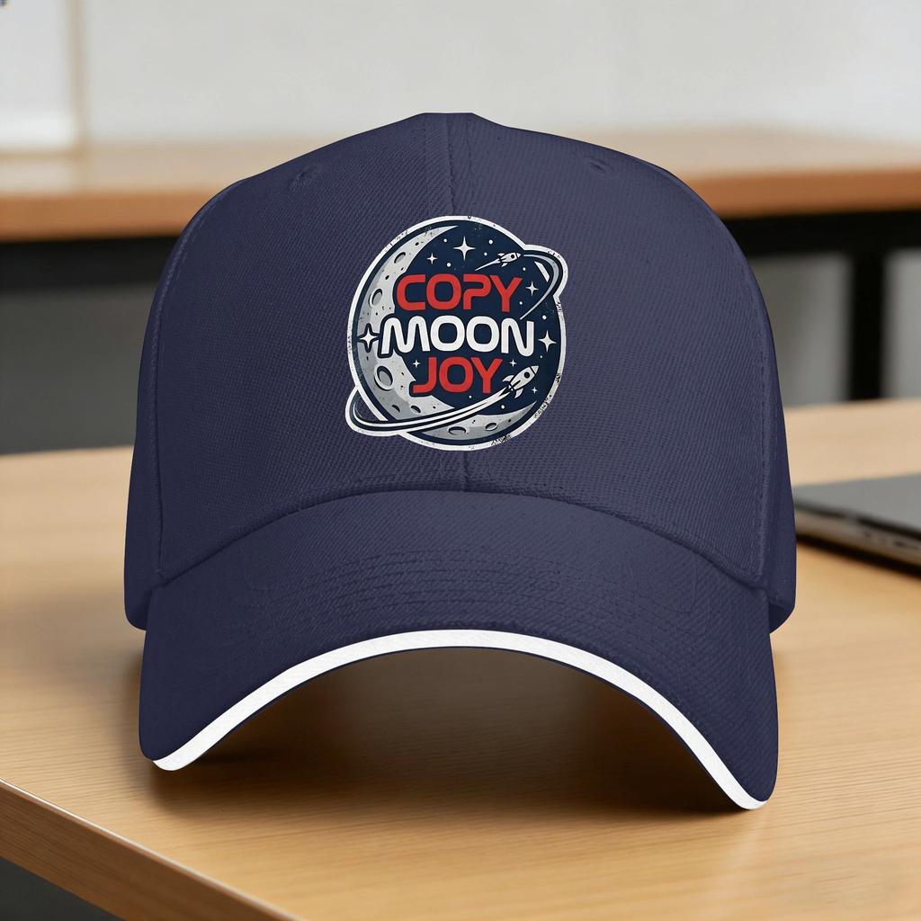 Sun Baseball Cap Copy Moon Joy Artemis Design Trucker Hat Dropshipping Yk Retro Outdoor Sports Snapback Cap