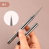 1Pcs Nail Art Brush Liner Brush Stripe Pattern Painting Brush Uv Gel Extension Drawing Carving Pen Diy Manicure Tool