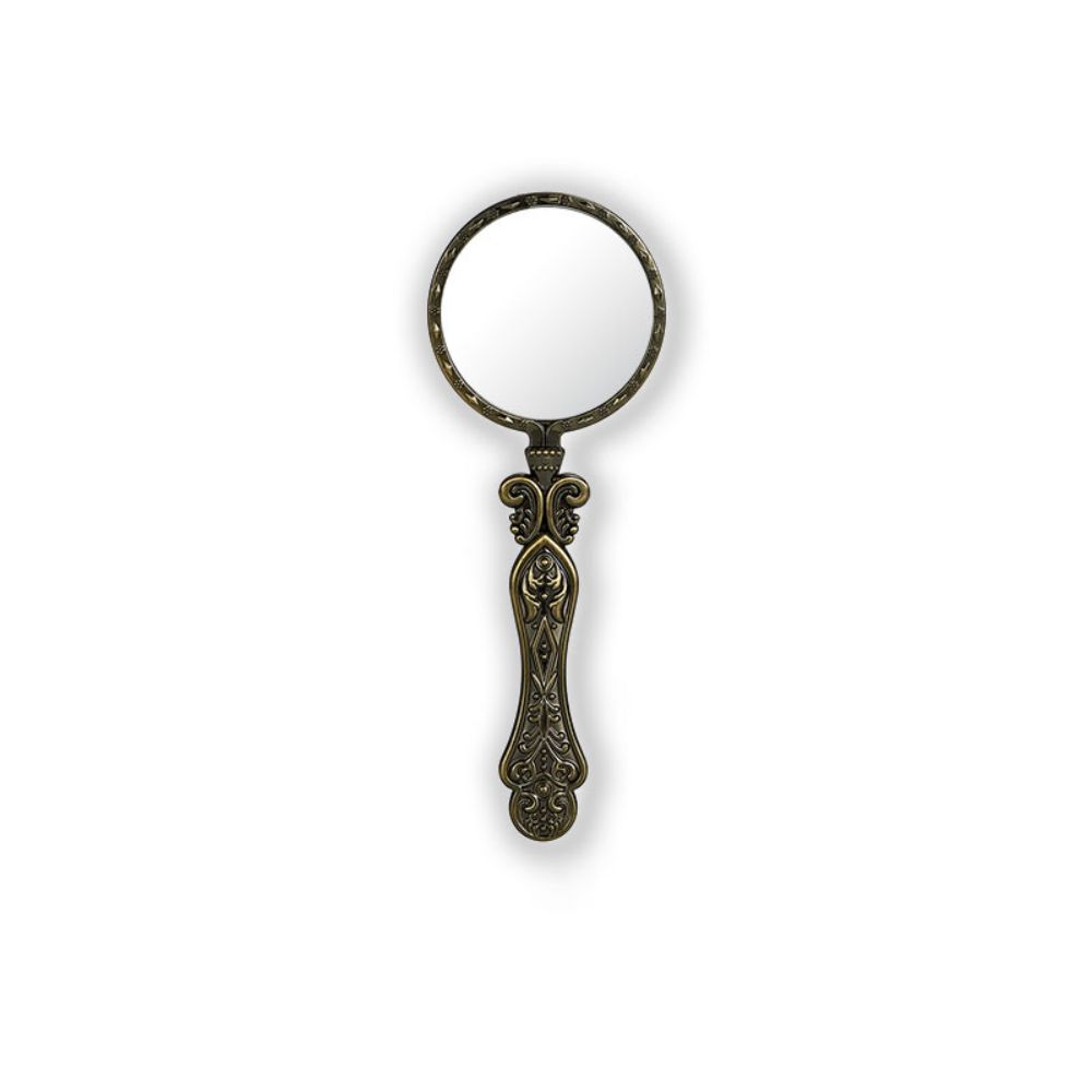 Portable Magnifying Glass Vintage Magnifying Lens Retro Magnification Loupe Helping Hands