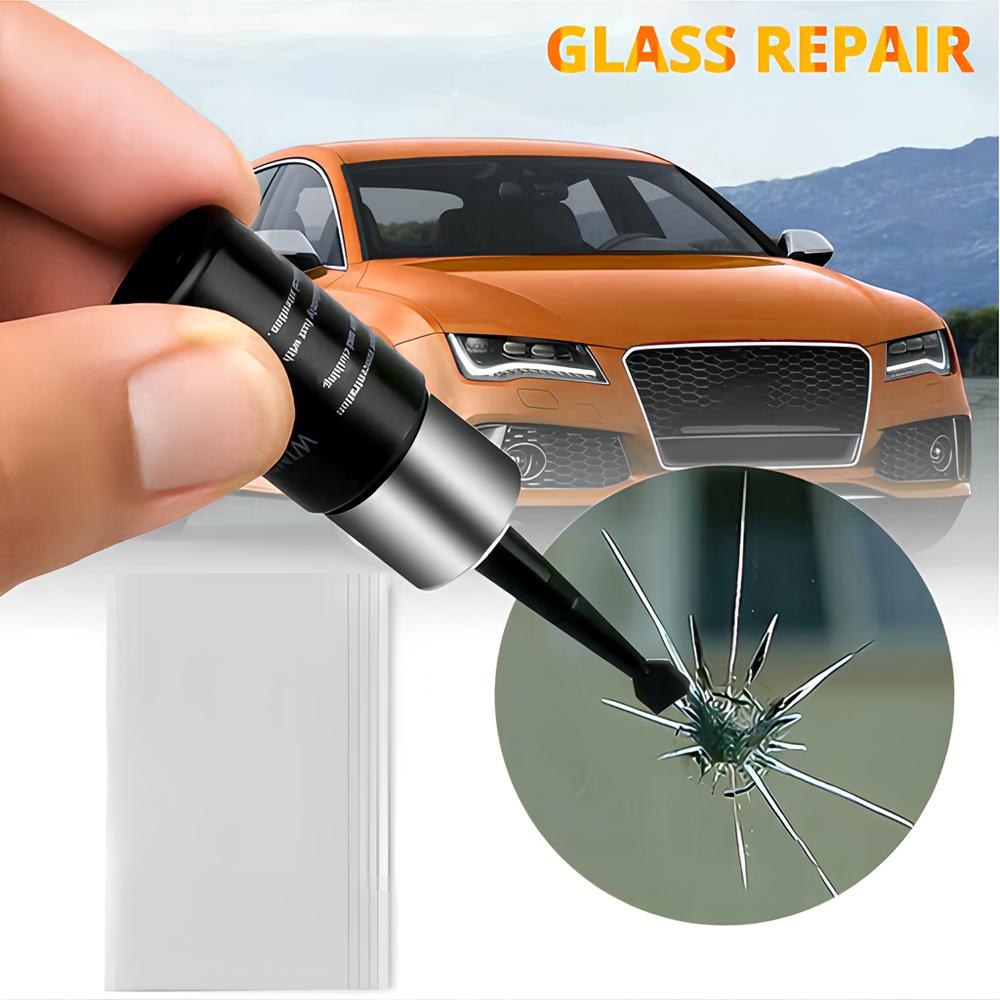 Car Windshield Cracked Repair Tool DIY Window Screen Kit Restoration Curing Glue Auto Glass Scratch Crack Restore No Trace