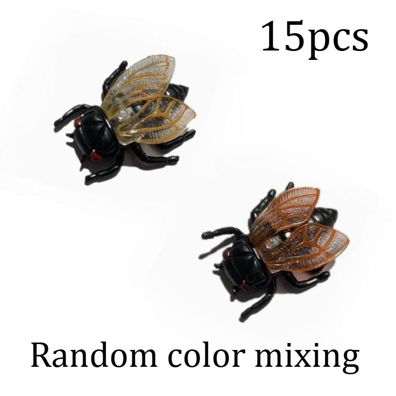 

15pcs Simulation Cicada Novelty Ornament, Model Ornament, Office, Furniture Ornament Statues, home decoration accessories