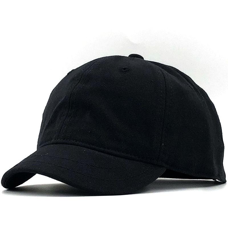 Short Brim Cap Personalized Trendy Brand Simple Hat Men's and Women's Soft Brim Soft Top Small Edge Baseball Cap