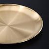 Thickened Dinner Plate Rustless Steel Steel Tray Dishwasher Food Plate  Dining Meal Serving