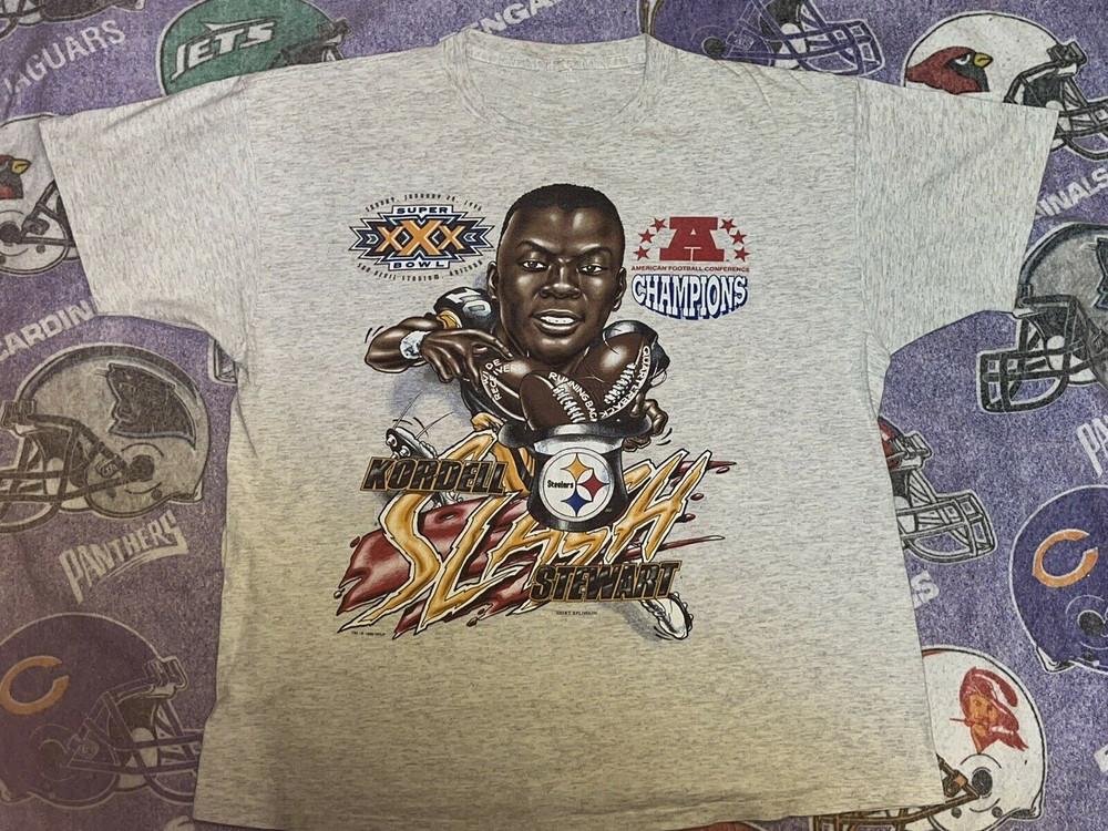 Vintage Kordell Stewart Champions super bowl 30 T-Shirt All sizes Unisex T-Shirt XXL