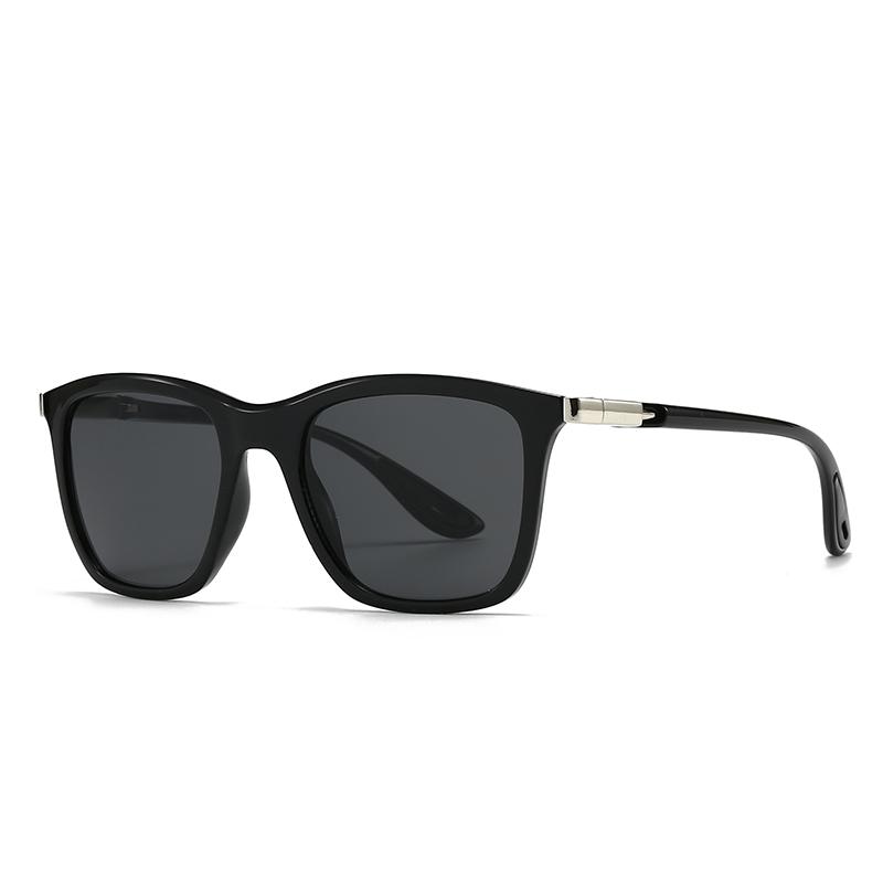 Foreign Trade  Modern Square Sunglasses European And American Street Photography Ins Popular Model Metal Decorative