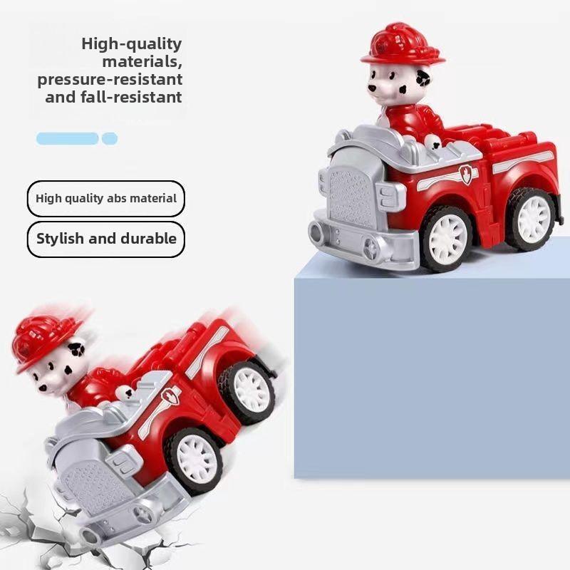 Paw Motorcycle Patrol Team Children Car Toys Collectible Early Gifts Education