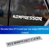 Manns Kompressor Modified Car Logo Wordmark Sticker: Supercharged Tail Emblem