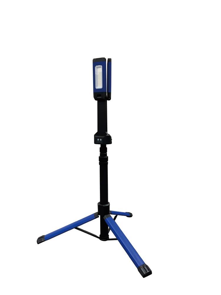 SIGNET Rechargeable LED Folding Stand Light, Type C Charging Port, Max 1800 Lumens, 96100