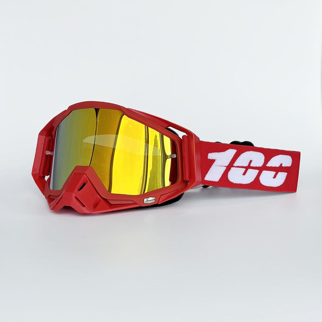100 Motocross Glasses Motorcycle ATV MTB Cross-country Riding Sports MX Goggles Motorcycle Helmet UV400 Bicycles Goggles