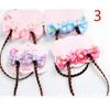 Clip   Children's Wig Hairpin  Children's Pigtail  Bow Hair Clip Color Random