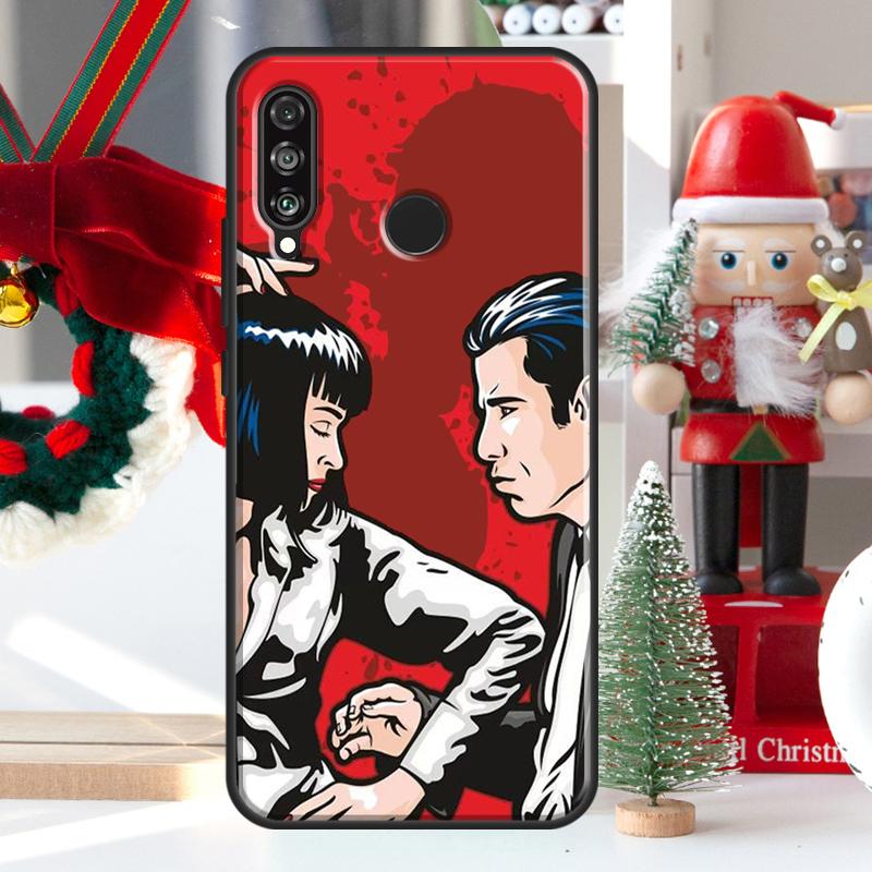

Movie Pulp Fiction For Huawei Nova 7i 8i 11i 12i 12s Y73 Y70 Y90 Y60 Y72 Y61 Y91 9 10 SE P30 Pro P40 Lite Case Huawei Nova 8i