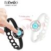 Totwoo Ripple Vibration Bracelet: Heartfelt Long-Distance Couple's Gift for Valentine's Day Remote Interaction.
