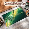 Personalized Crystal Velvet Carpet Sporting CP Pattern Non Slip Floor Rug