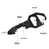 Multi-Tool Keychain: EDC Card with Bottle Opener, Hex Key, Screwdriver, & Pendant