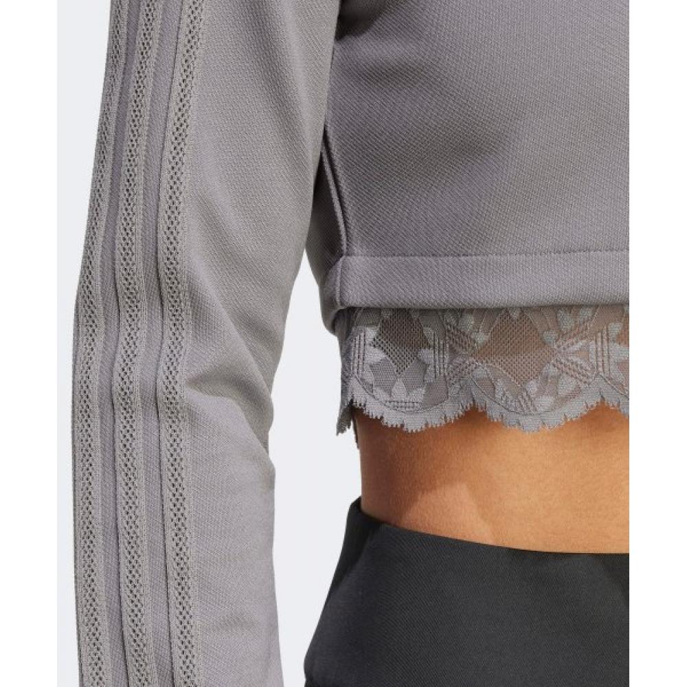 Adidas Track Top   Grey Iy9024