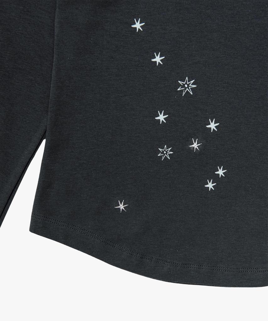 Liomeu Stellans Long Sleeve Tee_Charcoal : Radiant128
