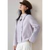 VICTORIA&VERA Women's Wool Blend Short Coat