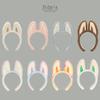 Halloween Demon Baby Plush Animal Elf Ears Headband for Kids