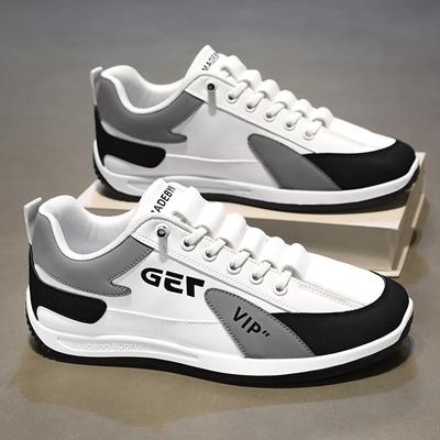 Spring Men's Shoes New Breathable Shoes Men's Trendy Versatile Non-slip Sports Shoes Casual Daddy Shoes