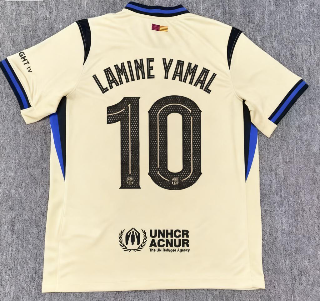 26 Real Madrid Barcelona dres č.. 10 Mbappe 14 Rashford Ne. 10 Yamal fotbalový dres