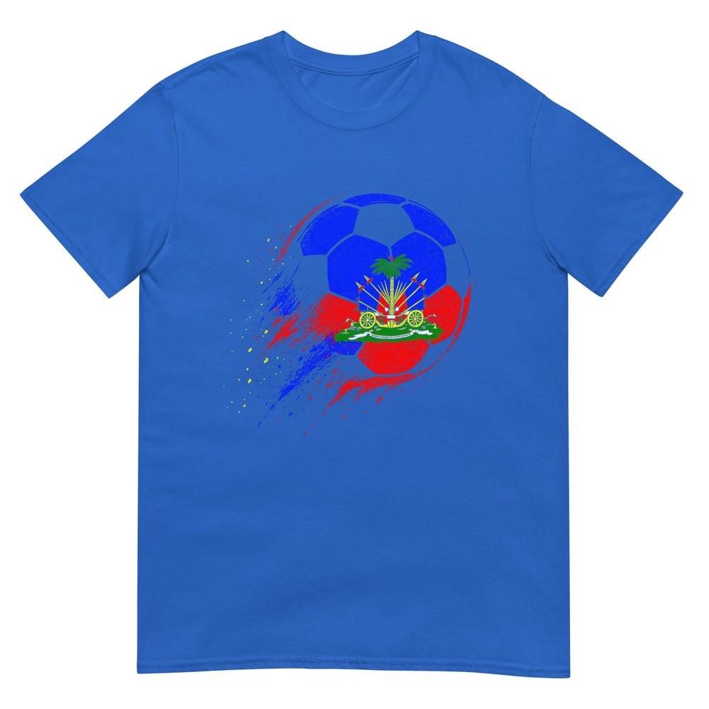 Haiti Ball Haitian Flag Pride Goal Player TShirt