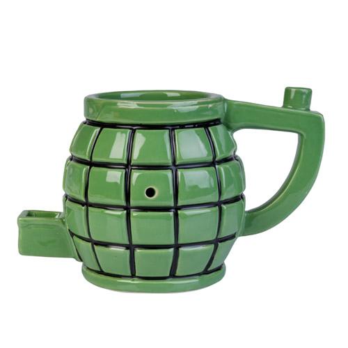 Wake & Bake Novelty Coffee Mug (Grenade)