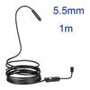 Nowa kamera endoskopowa 8mm 1080P HD Endoskop USB z 8 diodami LED 1/2/5M Elastyczny kabel Wodoodporny boroskop inspekcyjny dla Androida PC