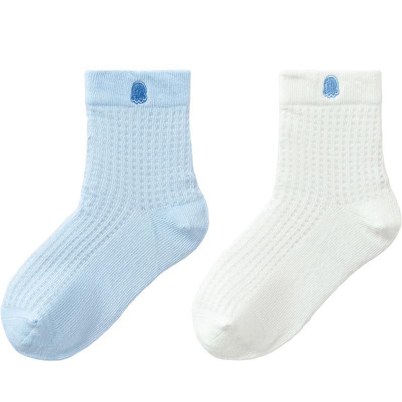 Balabala Летние сетчатые дышащие короткие носки для мальчиков (2-Pack) 90