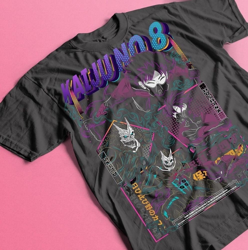 

Kaiju N 8 Mina Ashiro Anime T-shirt, Gift for Soshiro Hoshina Fans, Kafka Hibino M