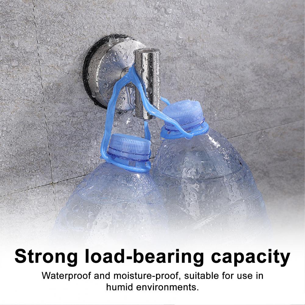 Waterproof Decorative Ring Hook Bathroom Suction Cup Hook Decorative Suction Cup Hooks for Wreaths Towels Bathroom Accessories
