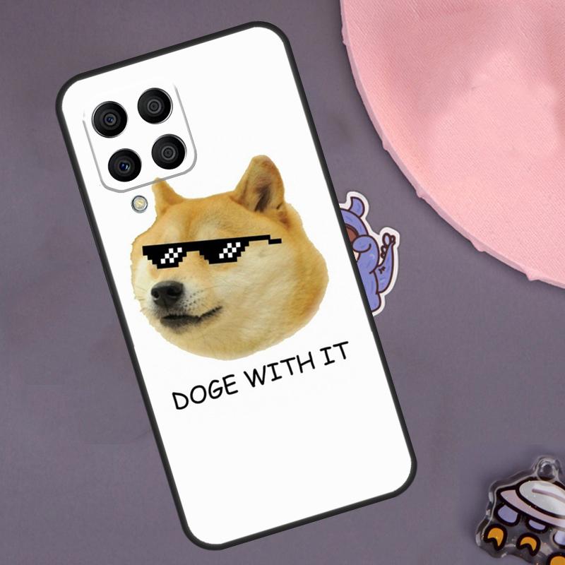 DOGE MEME Shiba Inu Dog Case For Samsung Galaxy M14 M34 M54 M21 M31 M51 M12 M32 M52 M30s M20 M55 M13 M23 M33 M53