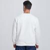 Dibenze Men's Plus Size Loose Round Neck Sweatshirt