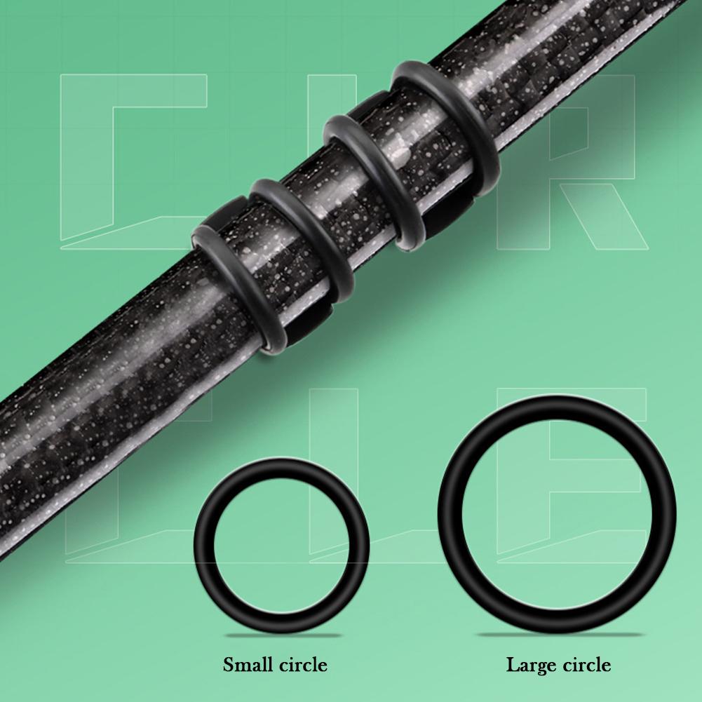 10-4pc Fishing Magnetic Fixed Lure Jig Hooks Holder with Rubber Rings Automatic Fishing Lure Bait Holder for Fishing Rod Tools