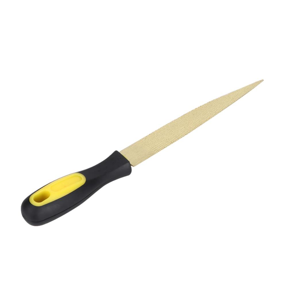 Compact Hand Rasp Tool Tapered Woodworking File Durable Half Round Rasp