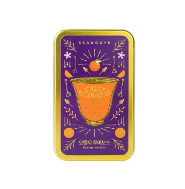 

Чай Ssanggye Fruit Hug Orange Rooibos в банке 1 can