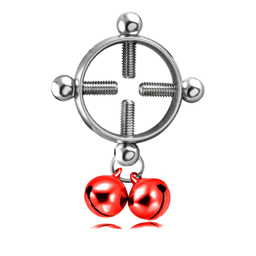 Personality Fashionable Stainless Steel Stainless Steel Jewelry Color Bell Bell Screw Cympho Ring