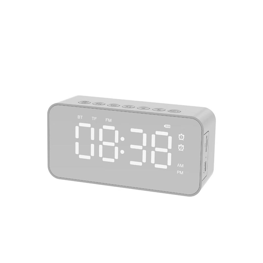 Bluetooth budík s reproduktorem s mohutnými basy a chytrými funkcemi