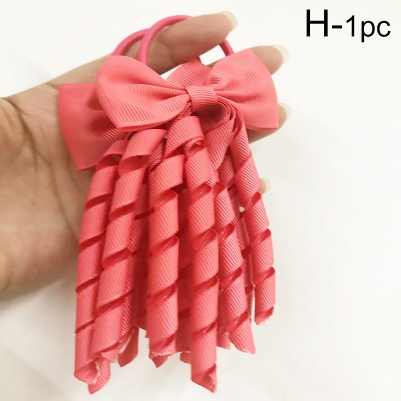 Girl Rubber Band Hair Rope Cheerleader Girl Hair Tie Hair Ring Ponytail Holder Bowknot Headdress