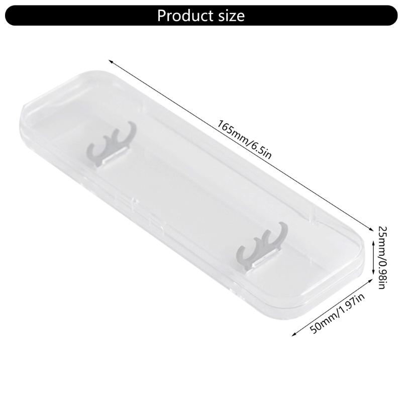 Durability Clear Pencil Case Compactly Design For Students Professional To Store Pen Markers And Small Supplies