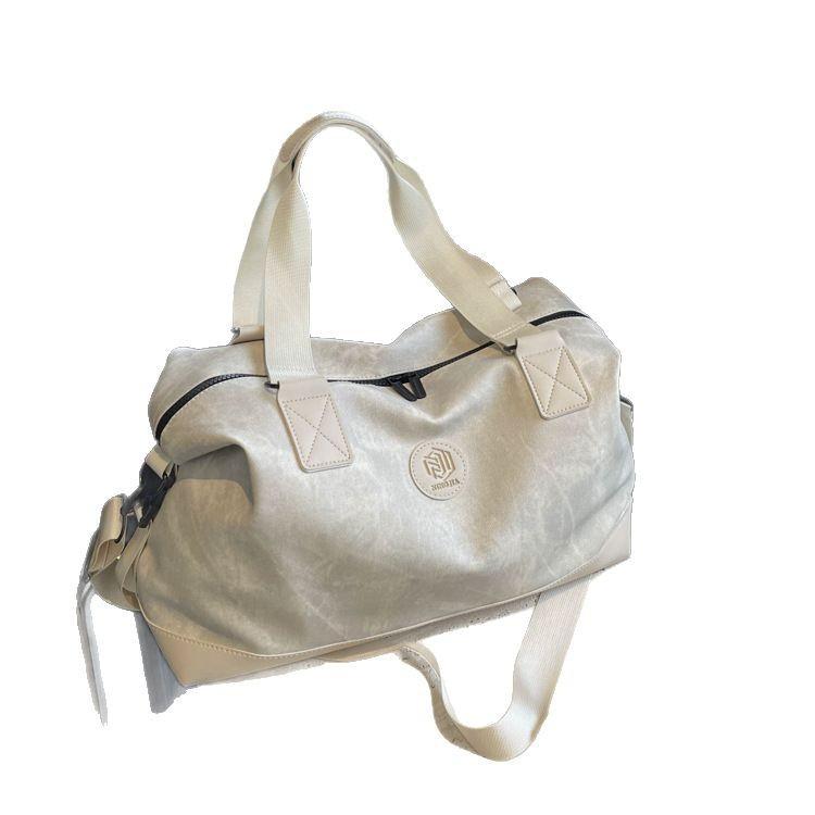 Large Capacity Travel Bag Business Trip Storage Hand Luggage Bag Dry Wet Separation Simple Niche Sports Gym Bag